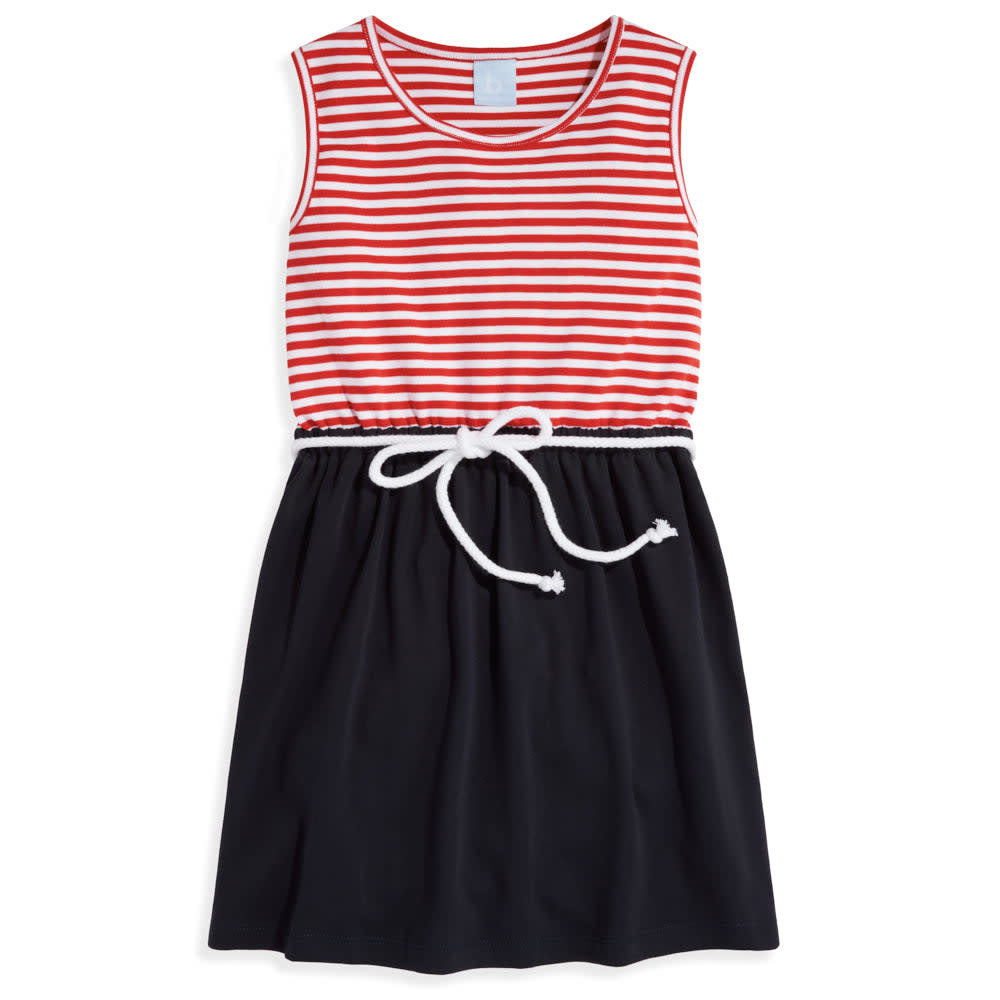 bella bliss Red/Navy Bayview Beach Dress