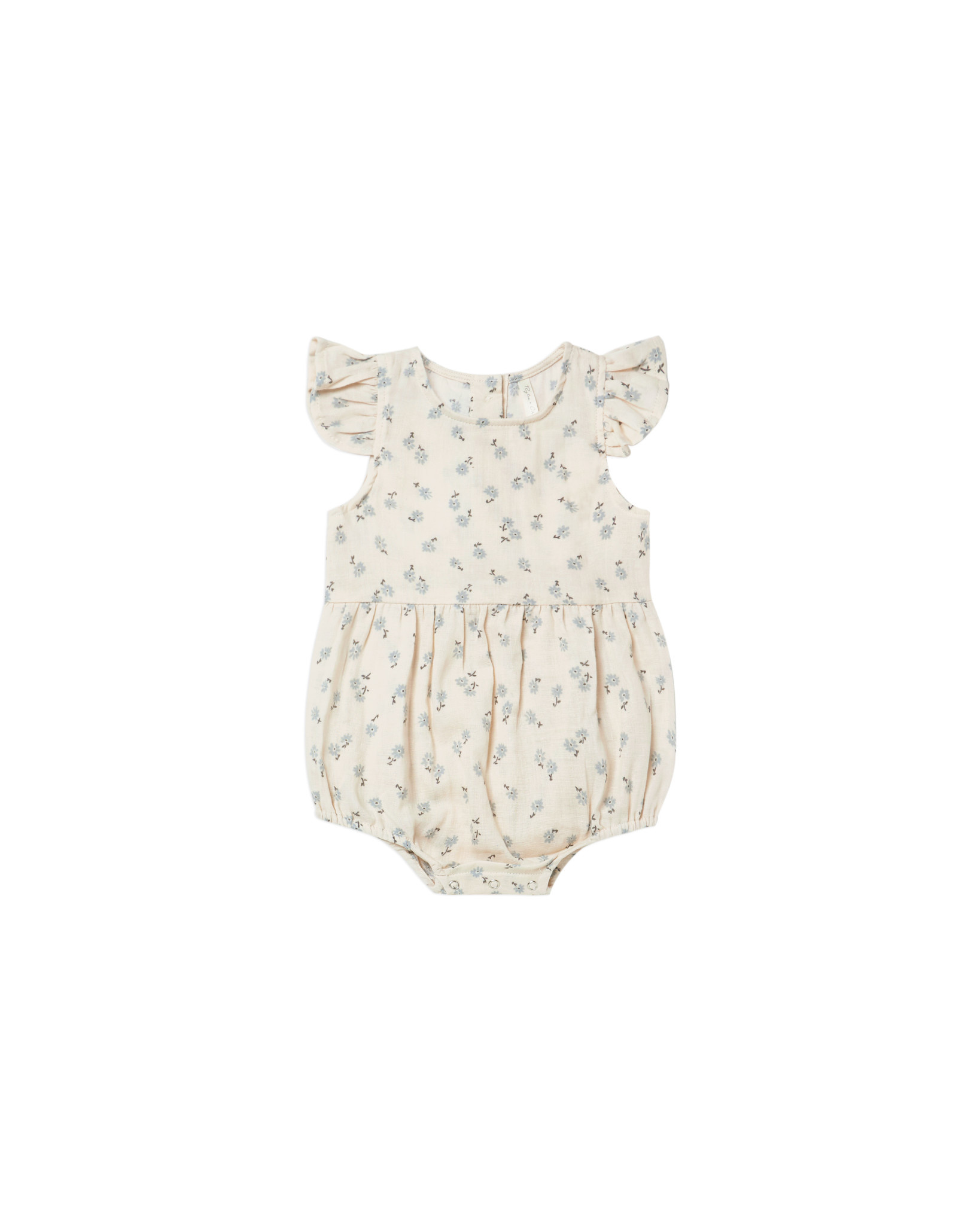 Rylee & Cru Blue Ditsy Amelia Romper