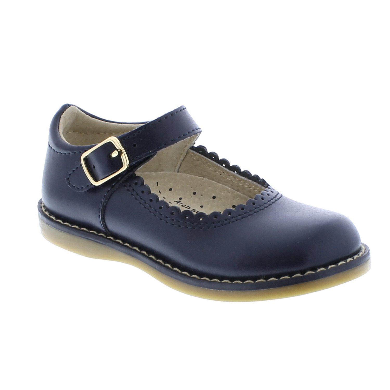 Footmates Navy Allie Shoe