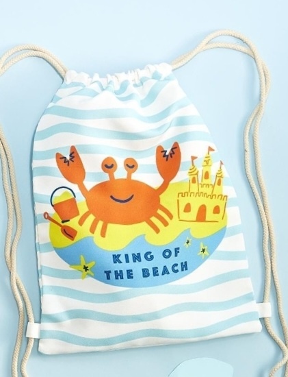 cupcakes & cartwheels Crab Beach Buddies Backpack cupcakes & cartwheels Crab Beach Buddies Backpack