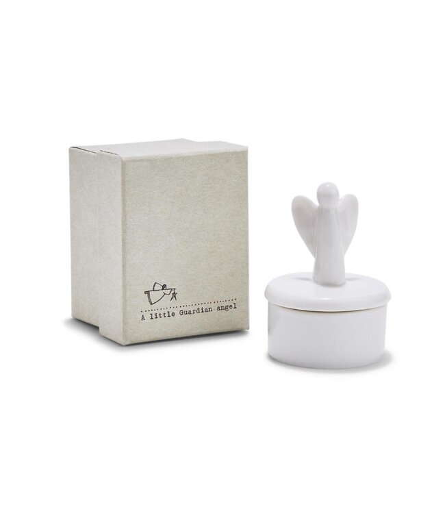 cupcakes & cartwheels Guardian Angel Trinket Box