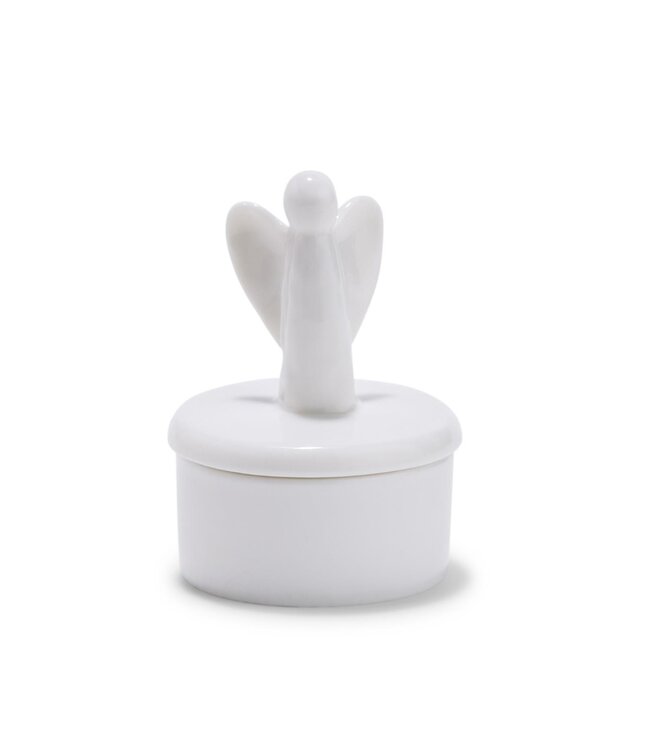 cupcakes & cartwheels Guardian Angel Trinket Box