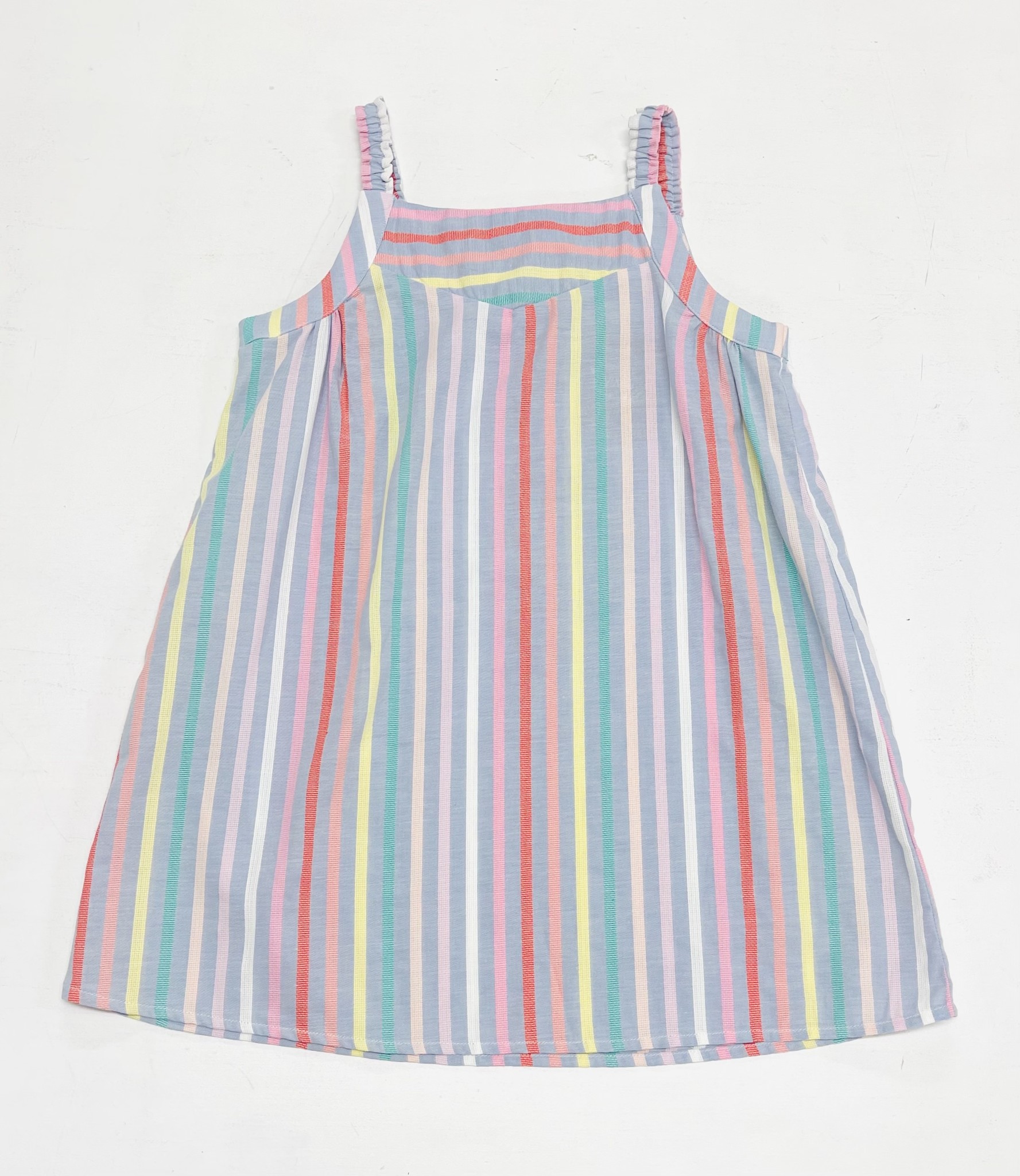 Forever Young Strappy Stripe Beach Dress