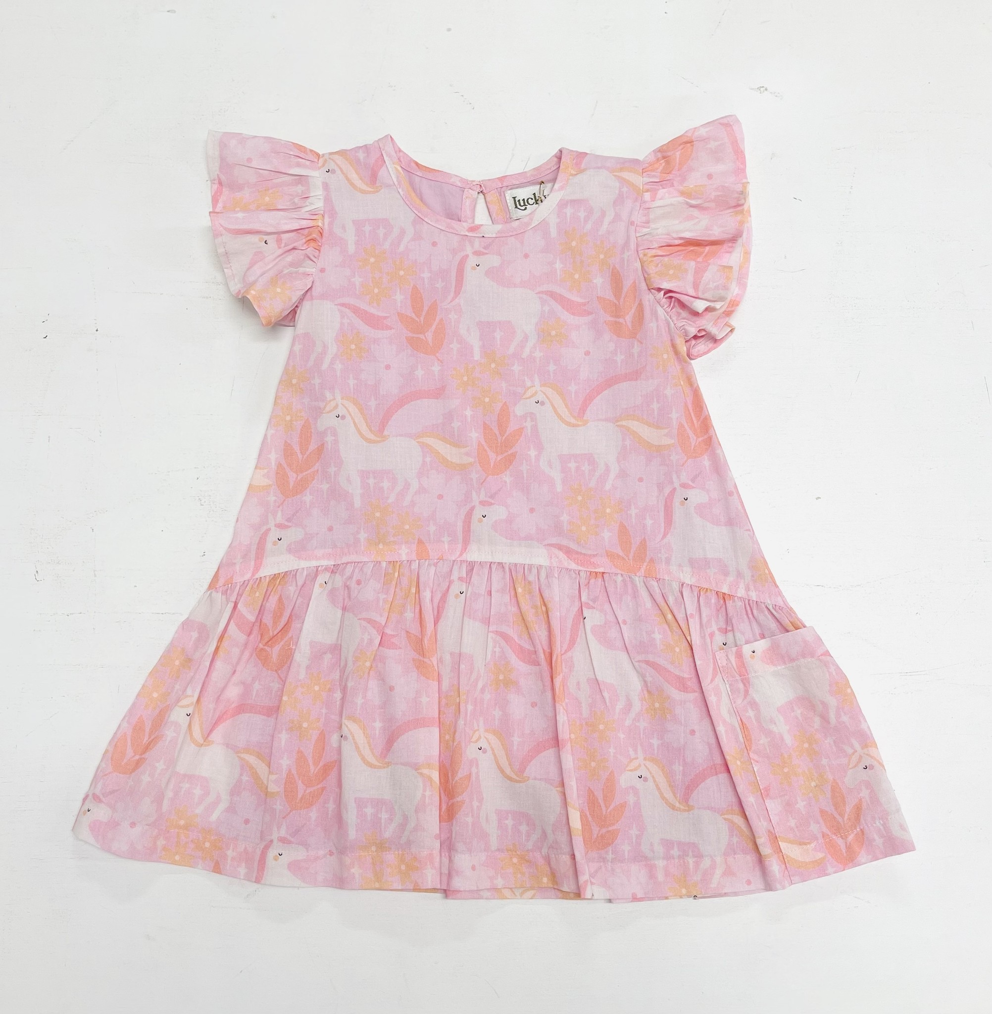 Lucky Jade Unicorns Darling Dress
