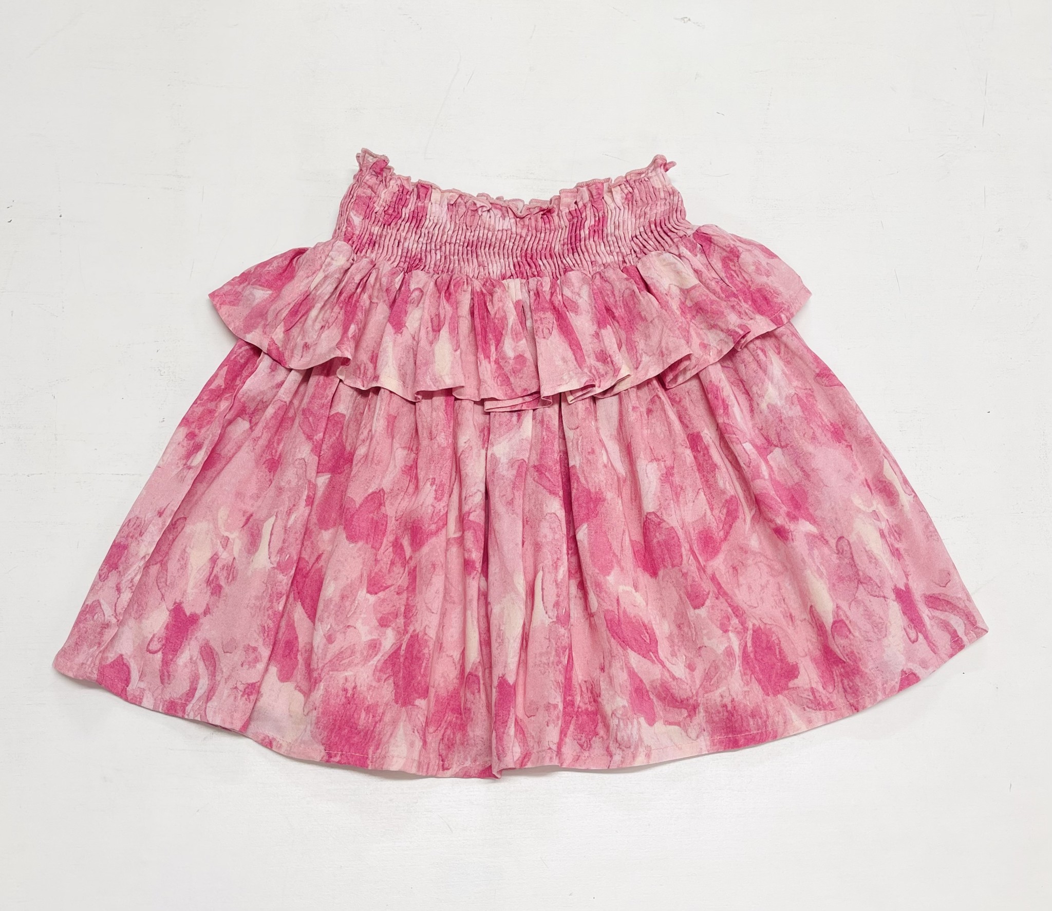 Creamie Pink Watercolor Skirt