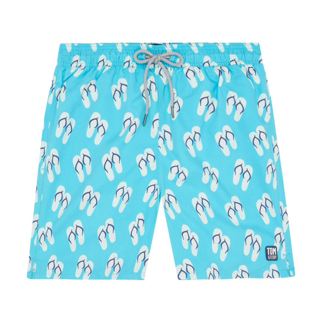 Tom & Teddy Flip Flops Swim Trunks Tom & Teddy Flip Flops Swim Trunks