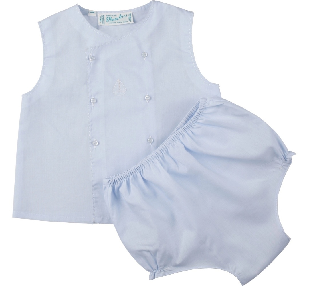 Feltman Brothers Sailboat Diaper Set