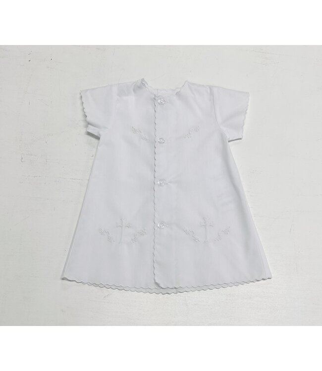 Auraluz White Cross Gown