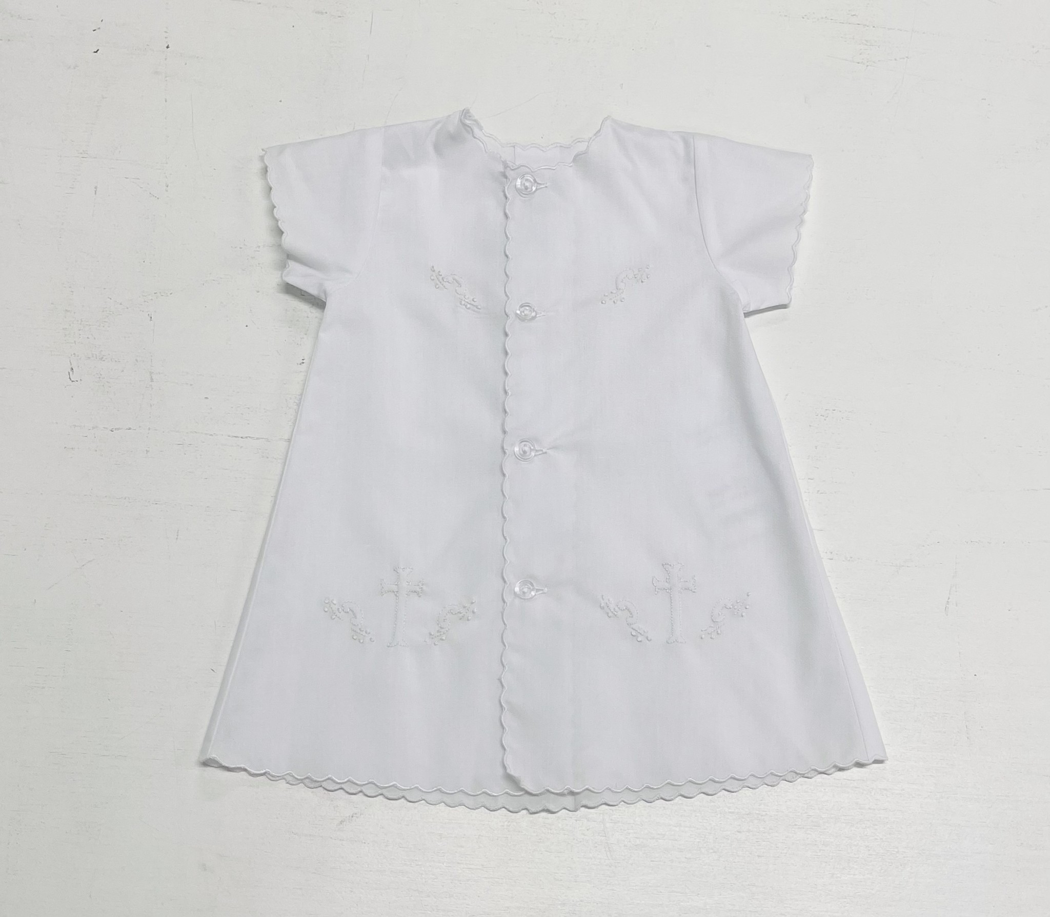 Auraluz White Cross Gown Auraluz White Cross Gown