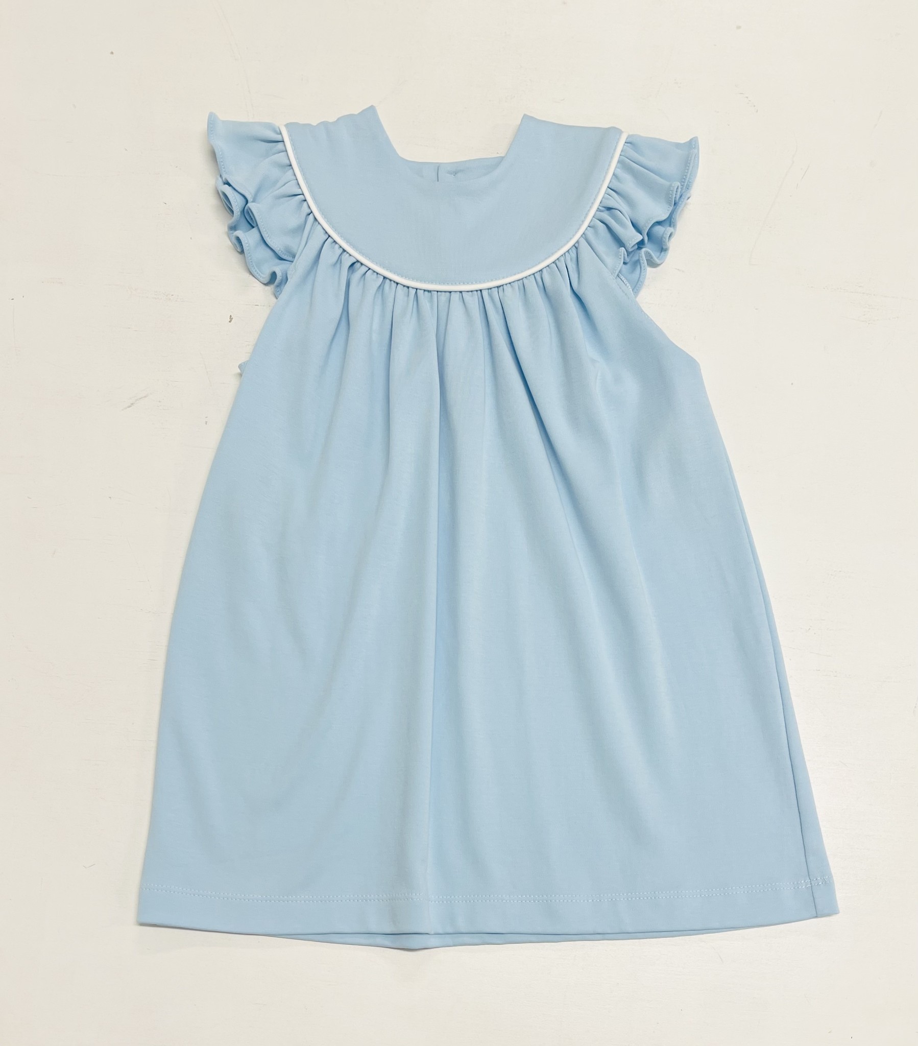 Baby Sen Knit Blue Morgan Dress