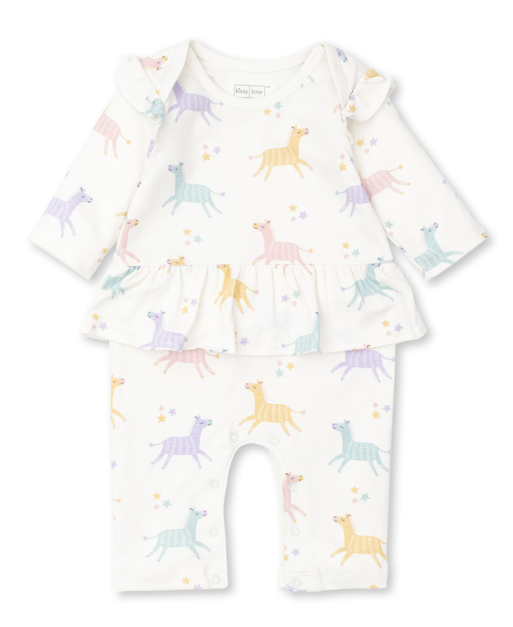 Kissy Kissy Zebra Zone Playsuit