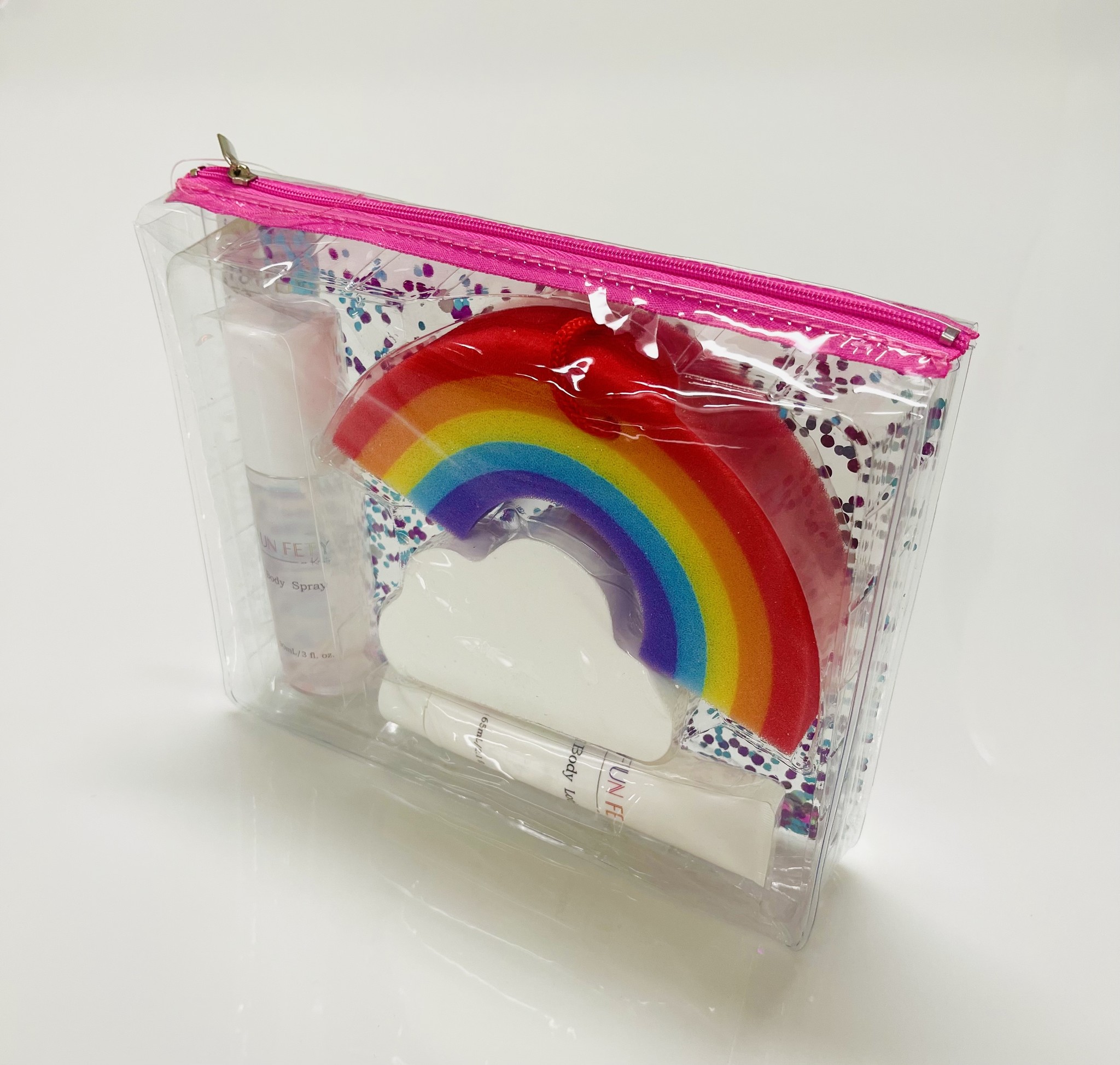 Fun Fety Rainbow Bath Bag