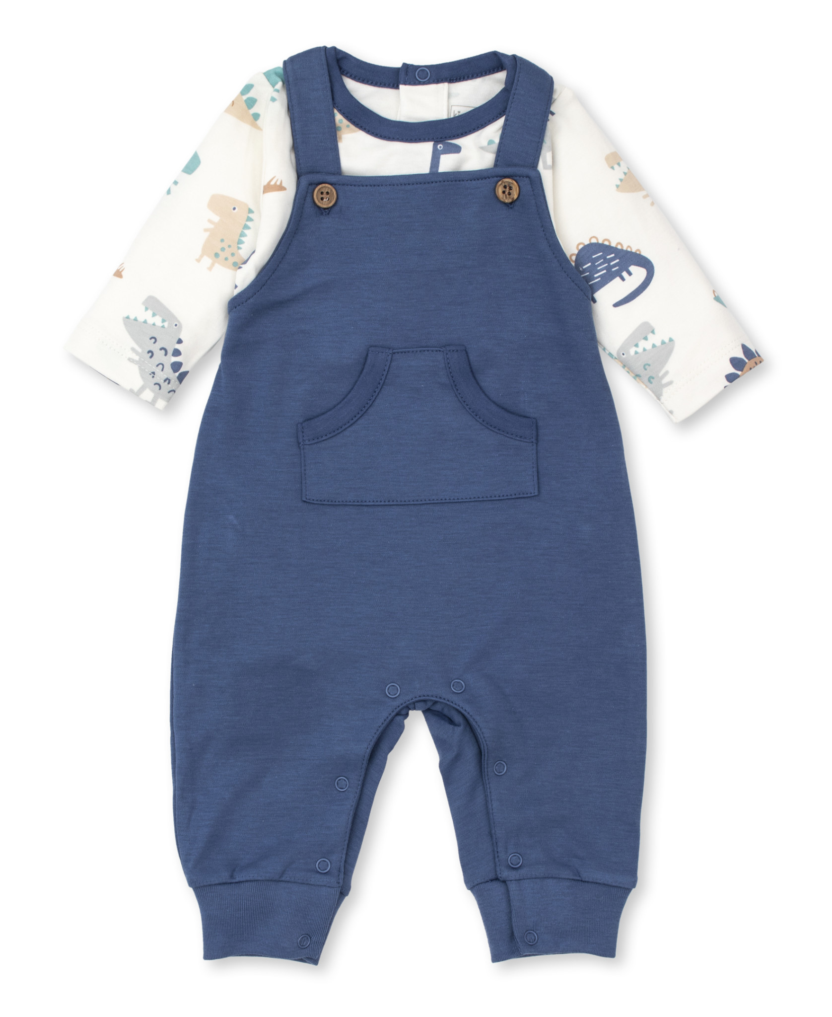 Kissy Kissy Dino Den Overall Set