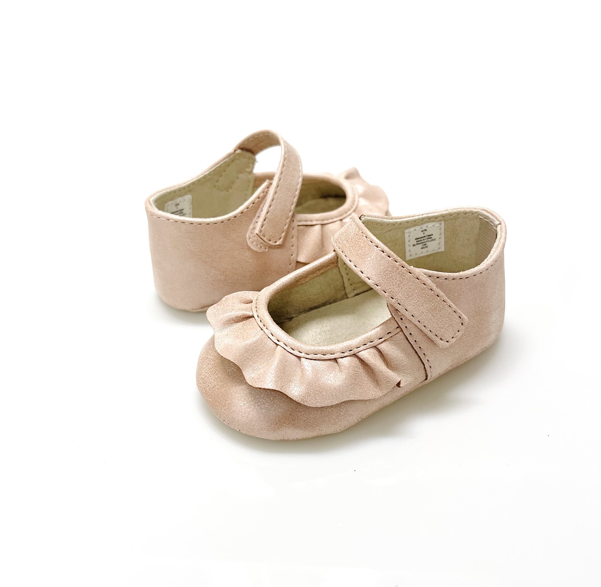 Baby Deer Blush Shimmer Mary Janes