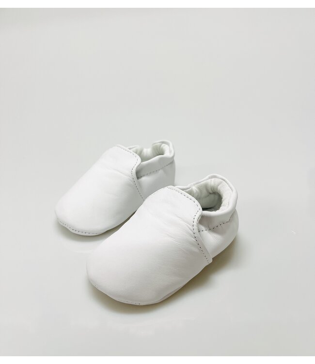 White Slip-On Shoe