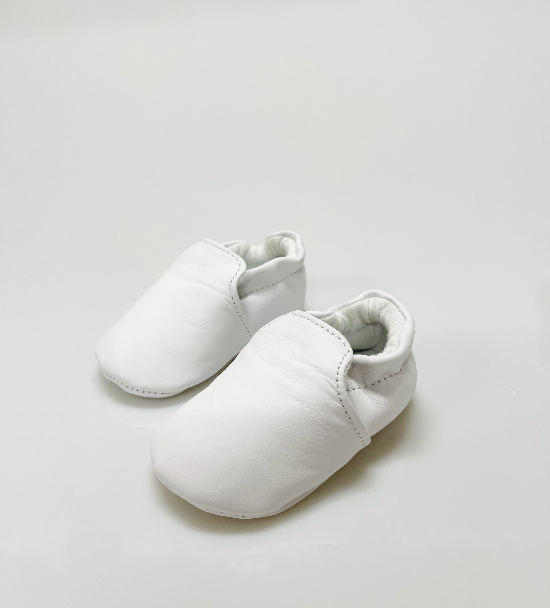 Baby Deer White Slip-On Shoe