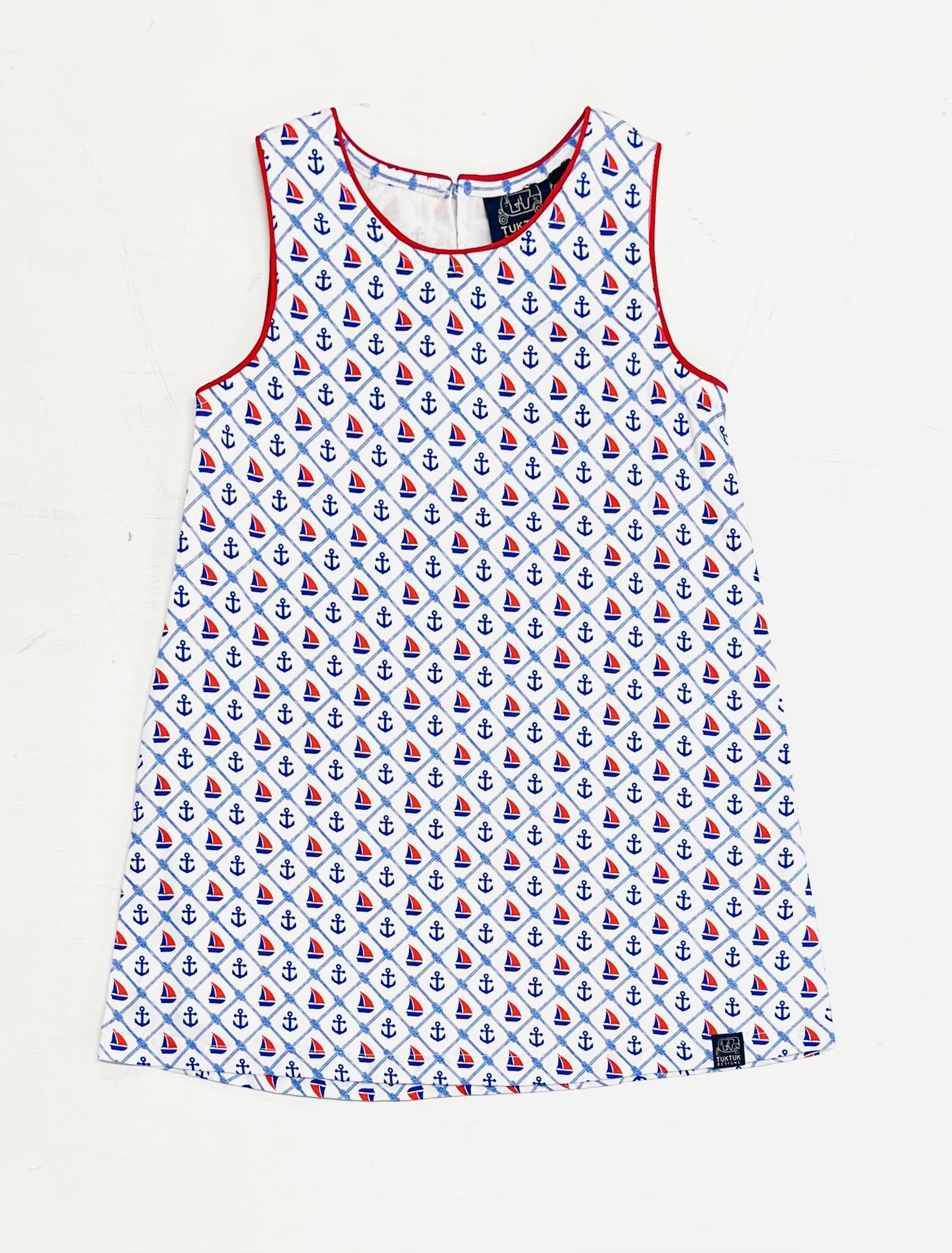 TukTuk Designs Anchors Aweigh Shift Dress TukTuk Designs Anchors Aweigh Shift Dress