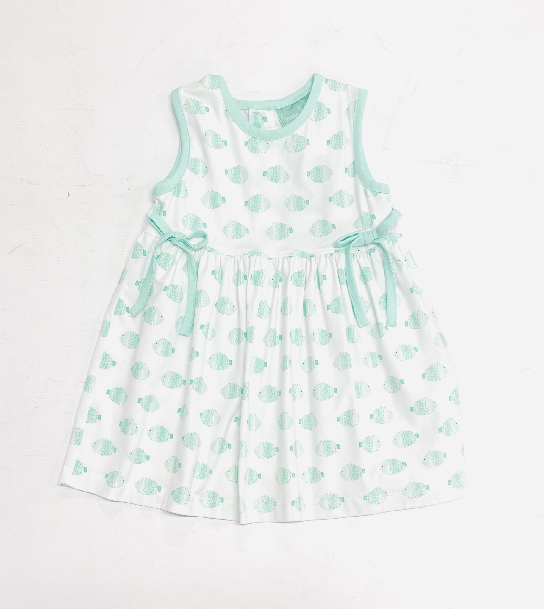 Sage and Lilly Fish Side Tie Dress