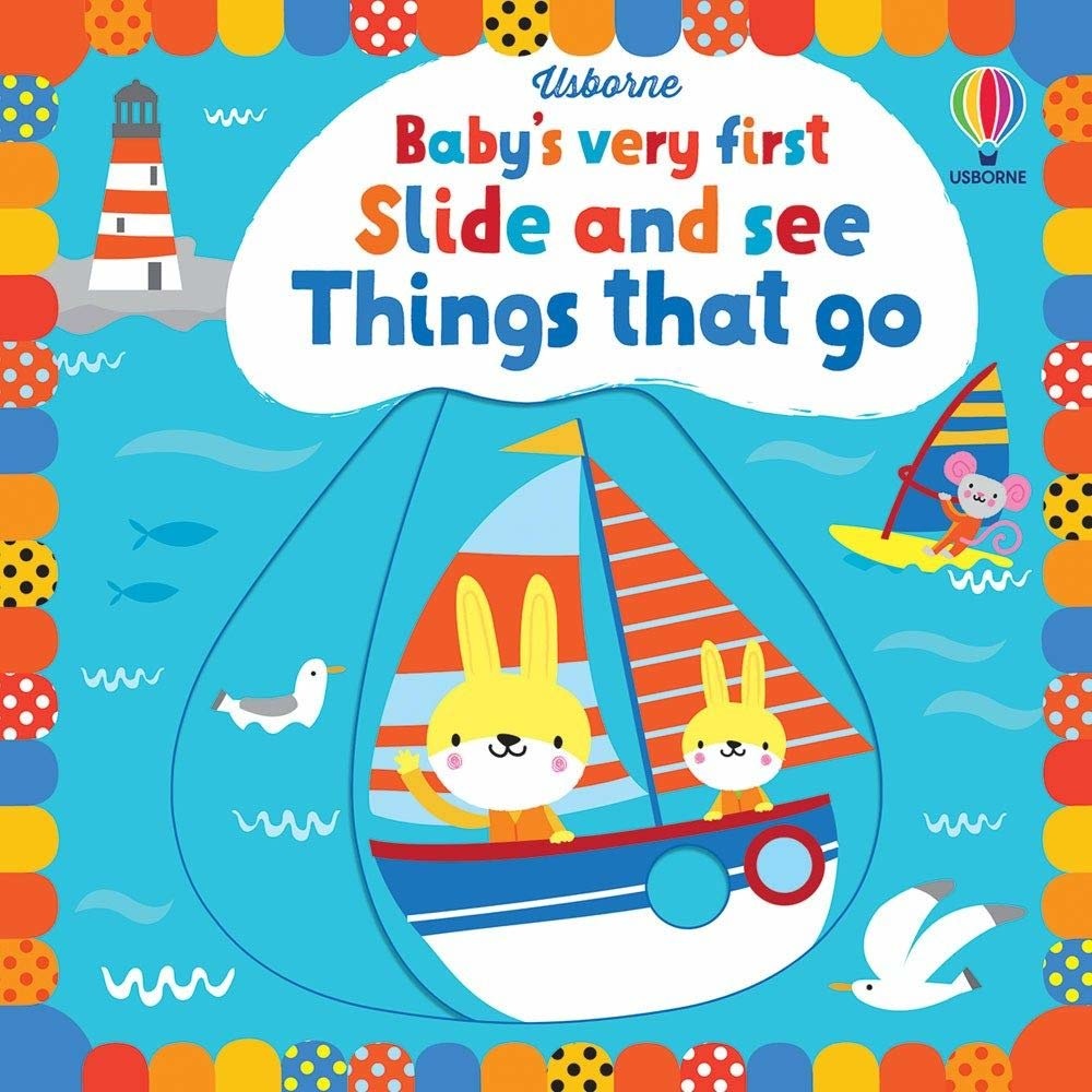 EDC/Usborne First Slide and See Things that Go