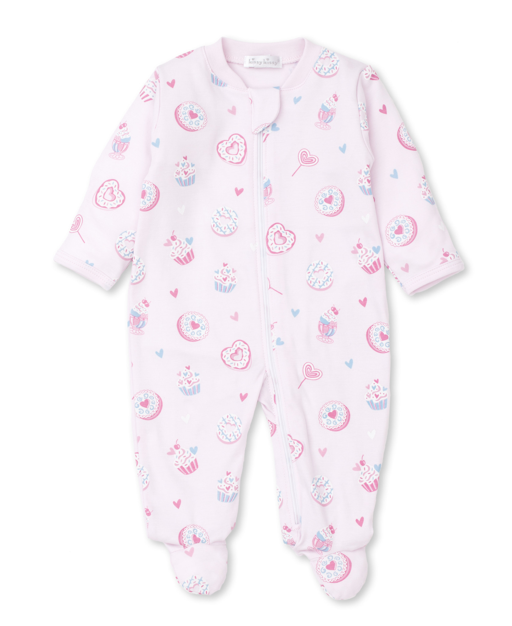 Kissy Kissy Sprinkled Sweet Zip Footie