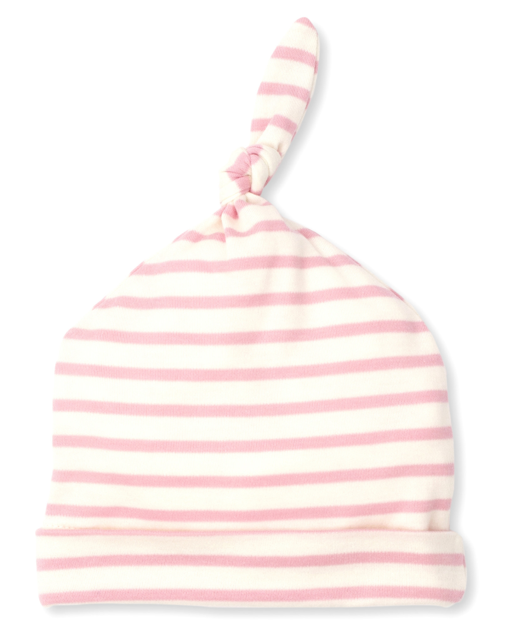 Kissy Kissy Pink Stripes Knotted Hat