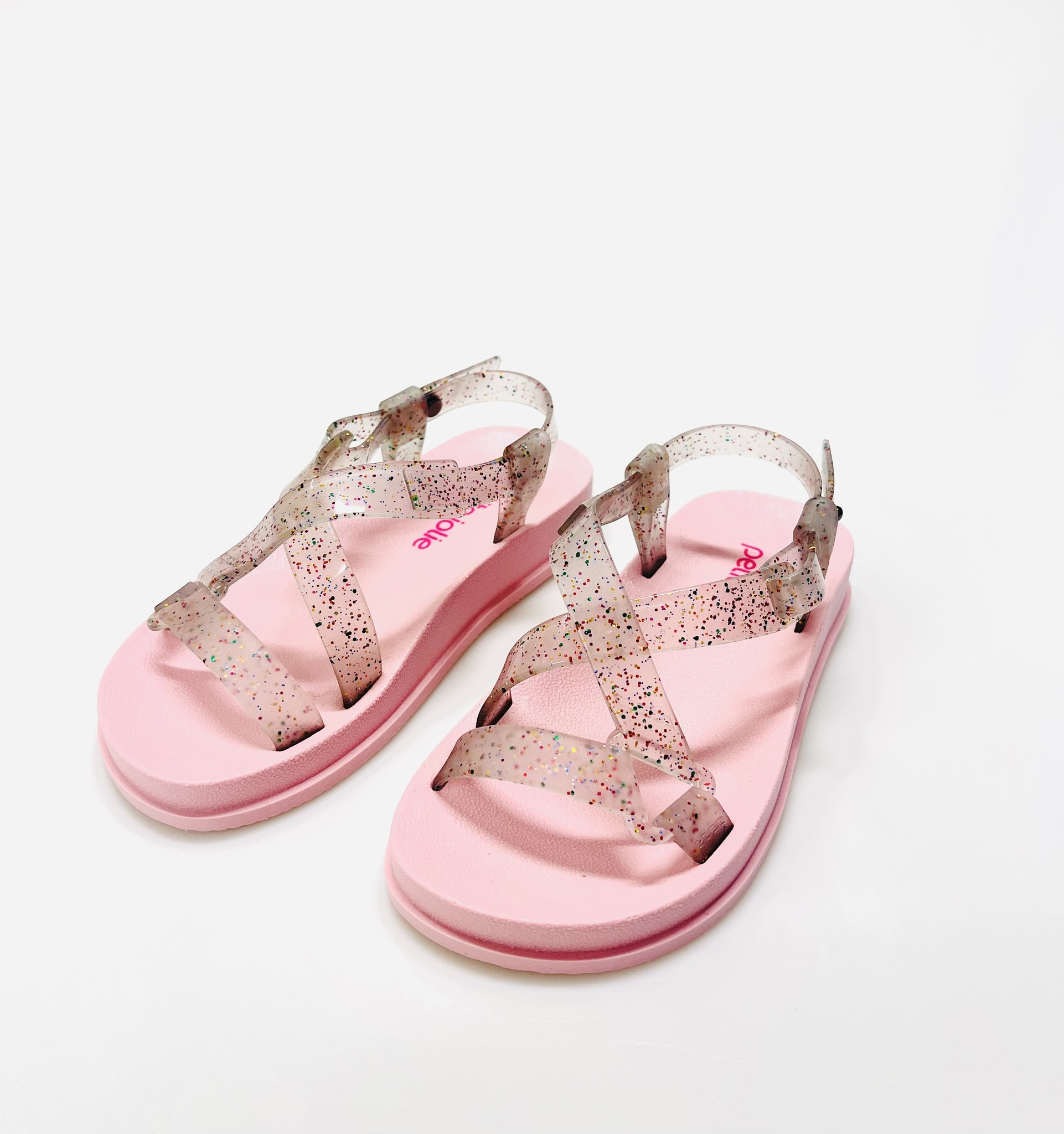 Petite Jolie Pink/Glitter Blink Sandal