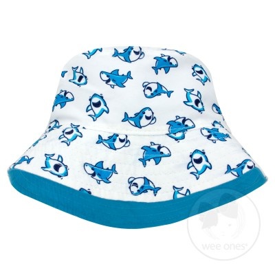 Wee Ones Shark Reversible Bucket Hat