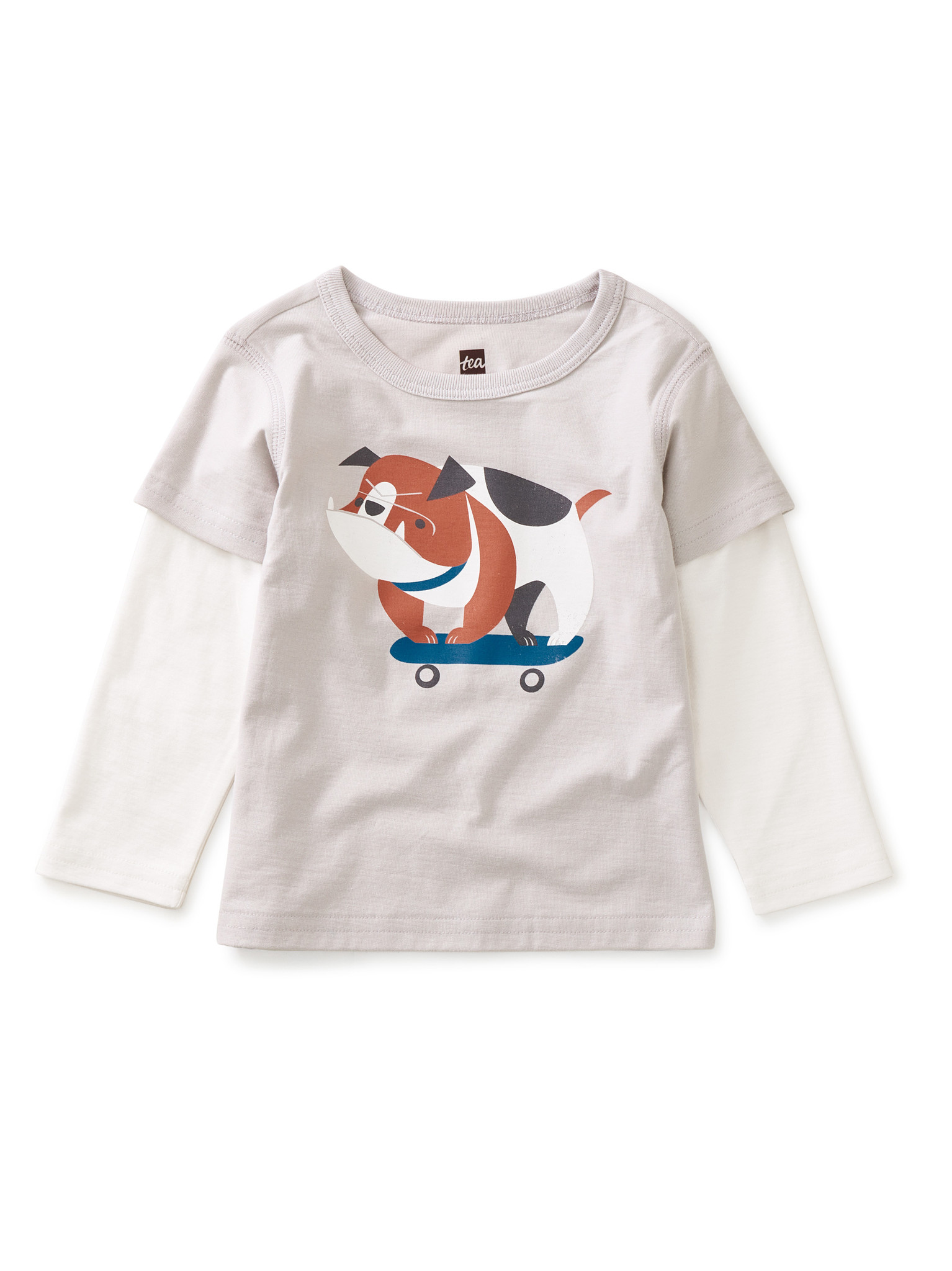 Tea Collection Skatin' Dog Graphic Tee