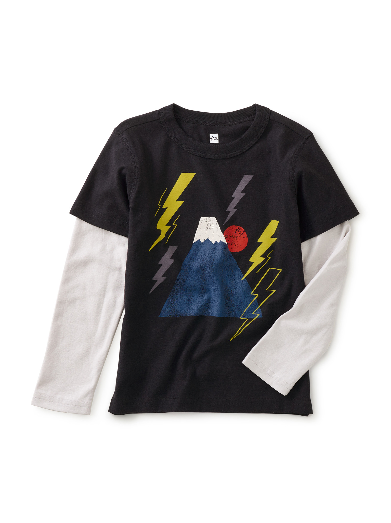 Tea Collection Mt Fuji Layered Tee
