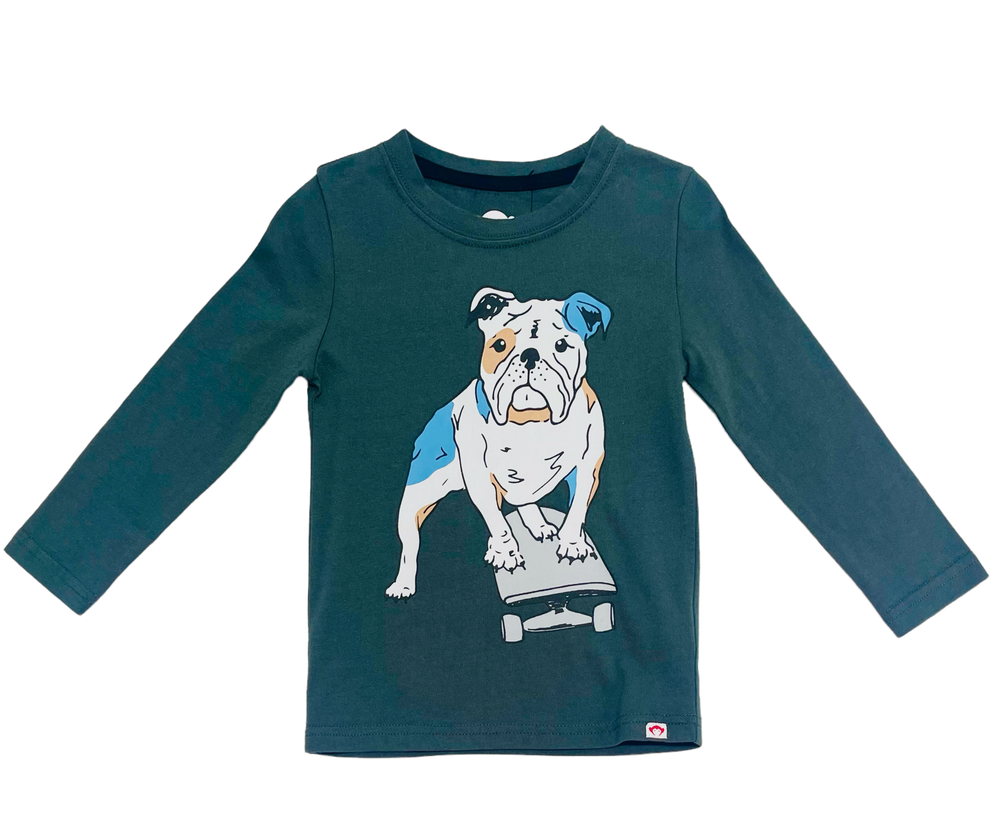 appaman Bulldog Graphic Long Sleeve Tee appaman Bulldog Graphic Long Sleeve Tee