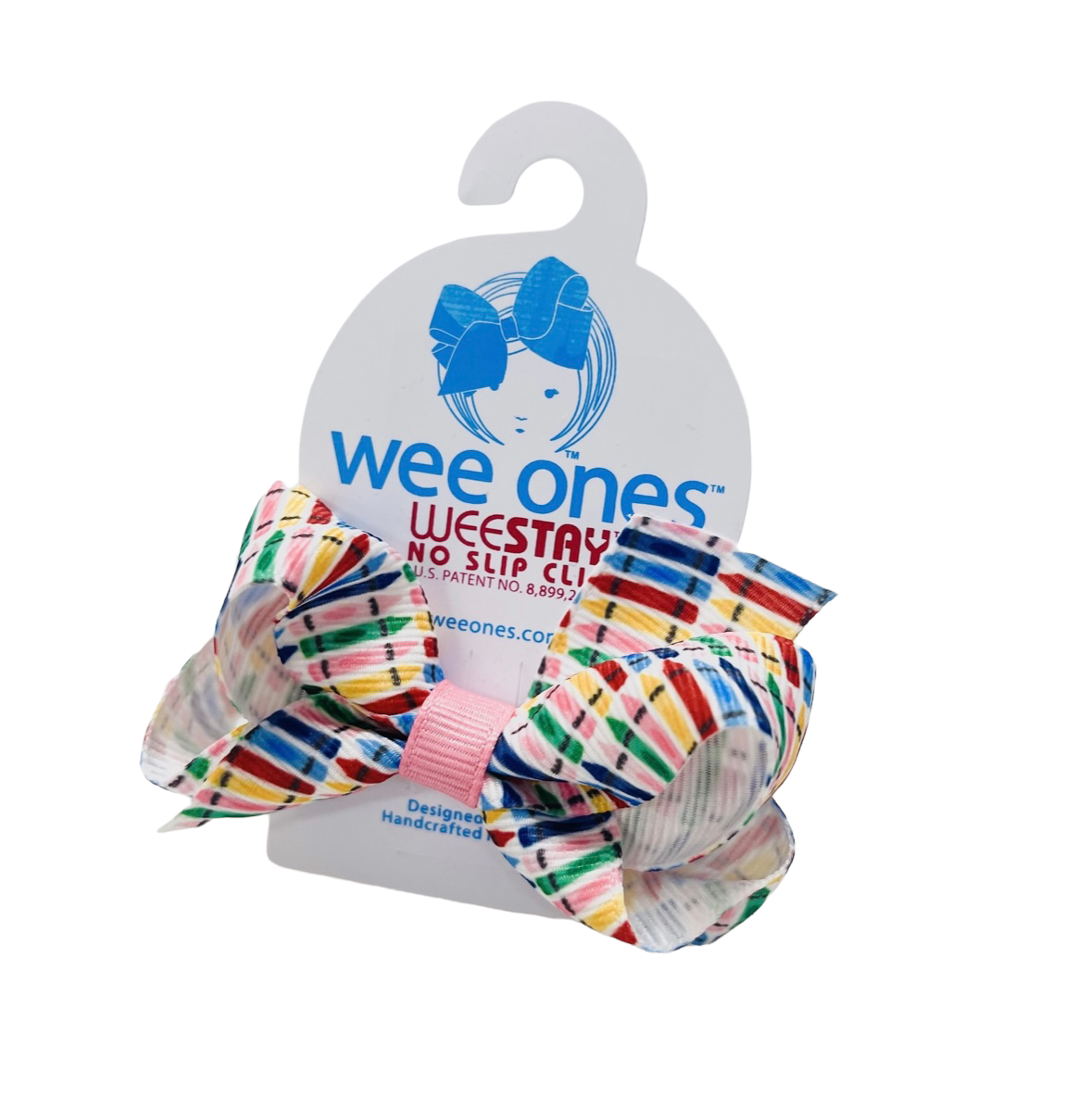 Wee Ones Mini Crayon Bow