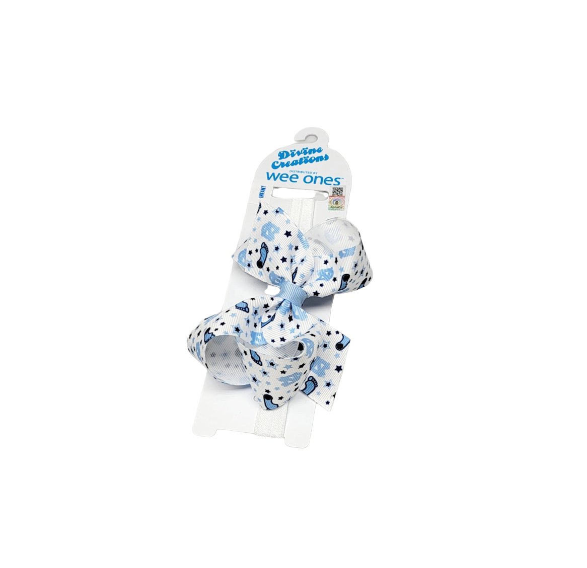 Wee Ones UNC Star Med Bow Headband