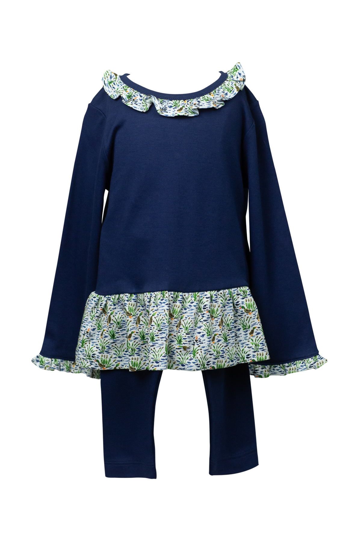the proper peony Fall Ducks Tunic