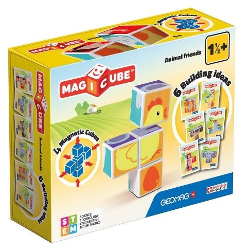 Geomag Magicube Animal Friends