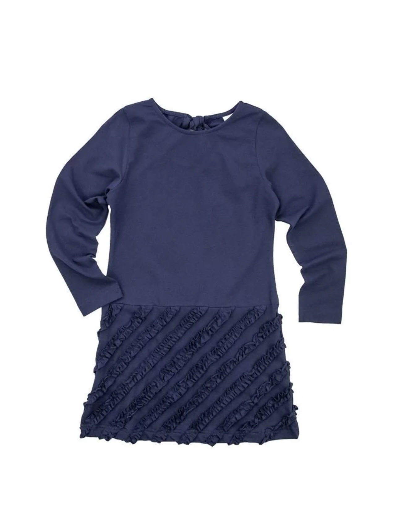 Florence Eiseman Long Sleeve Navy Dress