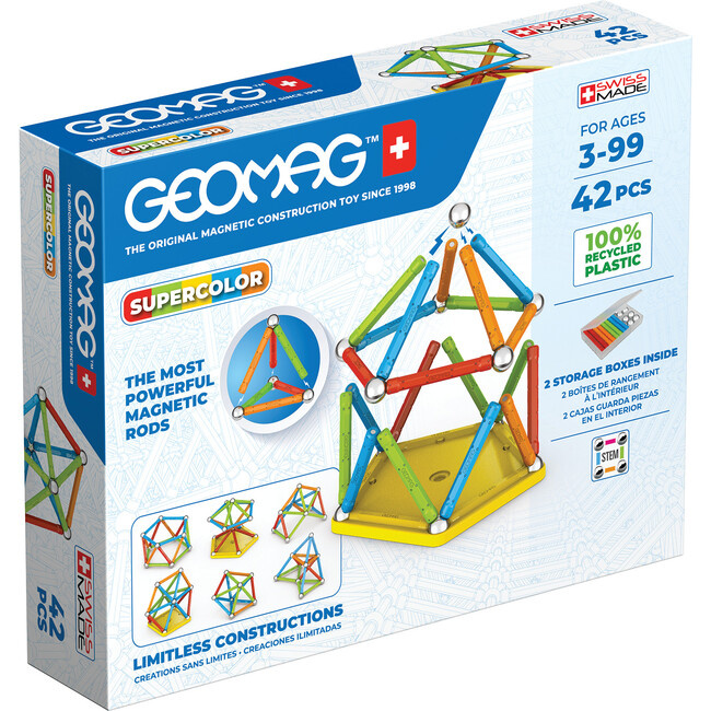 Geomag Supercolor Recycled 42 pc