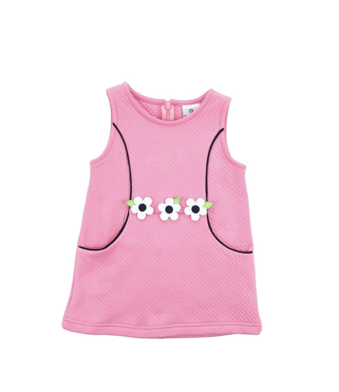 Florence Eiseman Pink Jumper w Flowers
