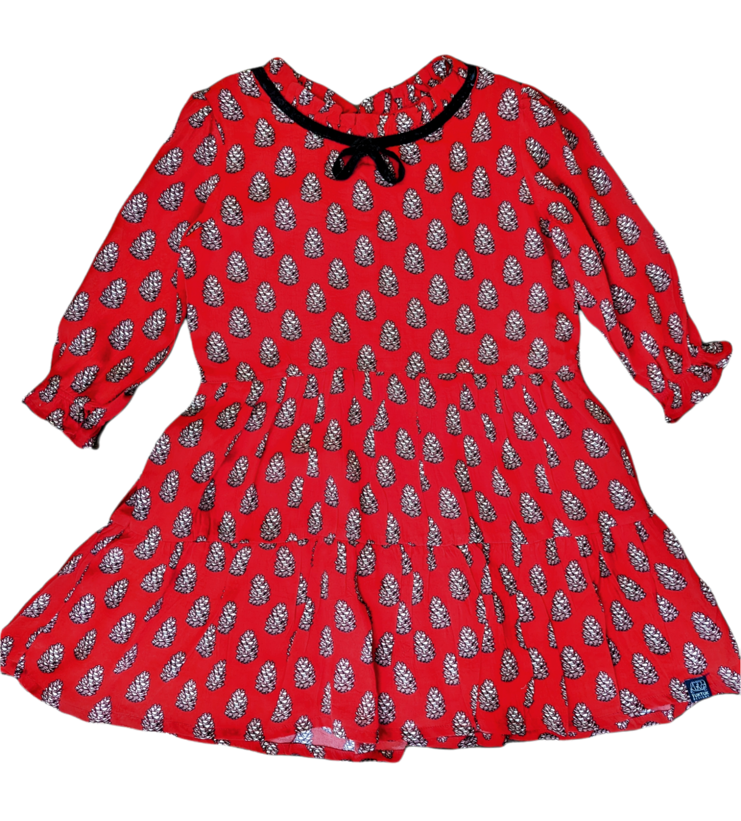 TukTuk Designs Acorns Tiered Dress