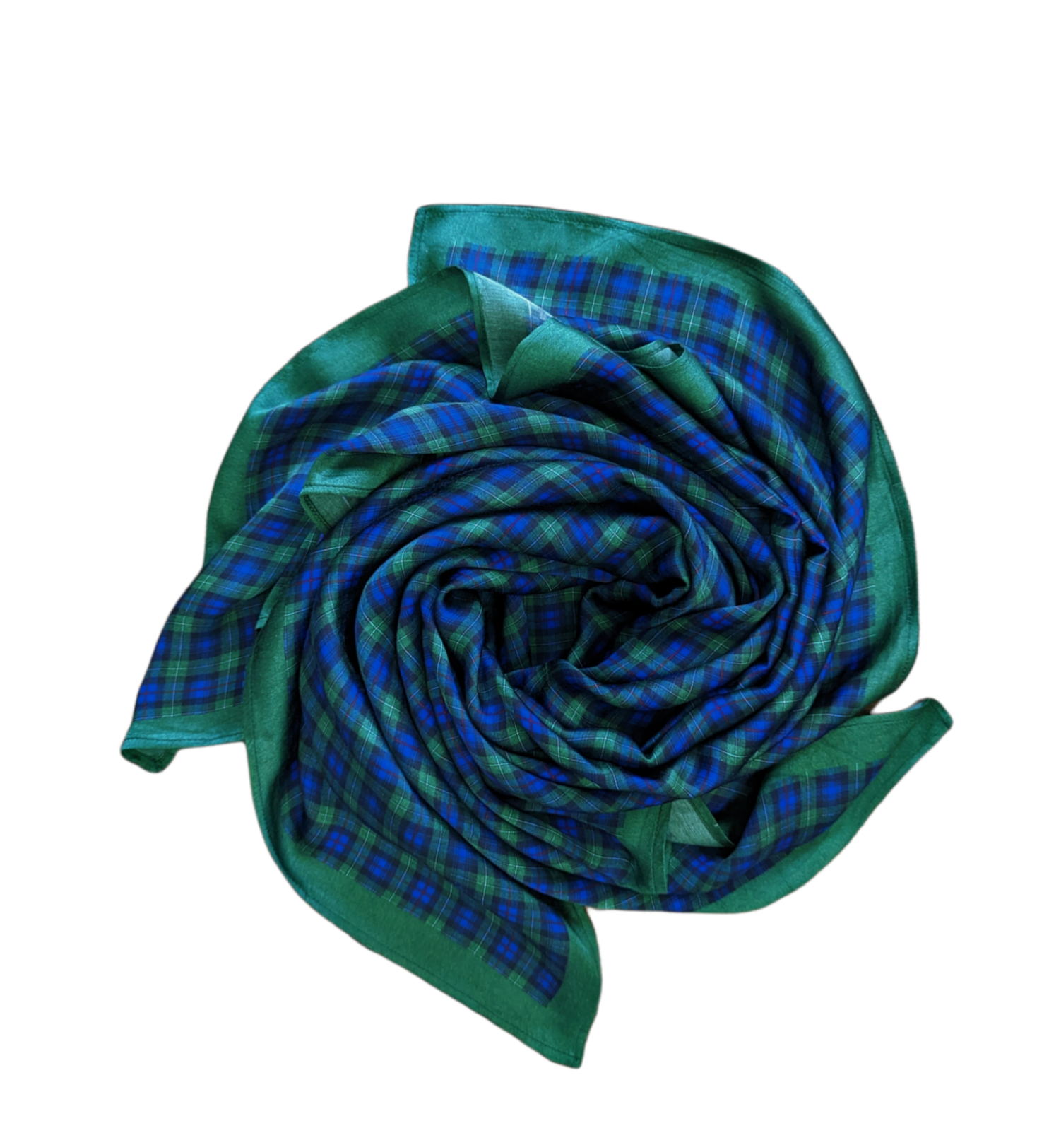 TukTuk Designs Tartan Green Scarf