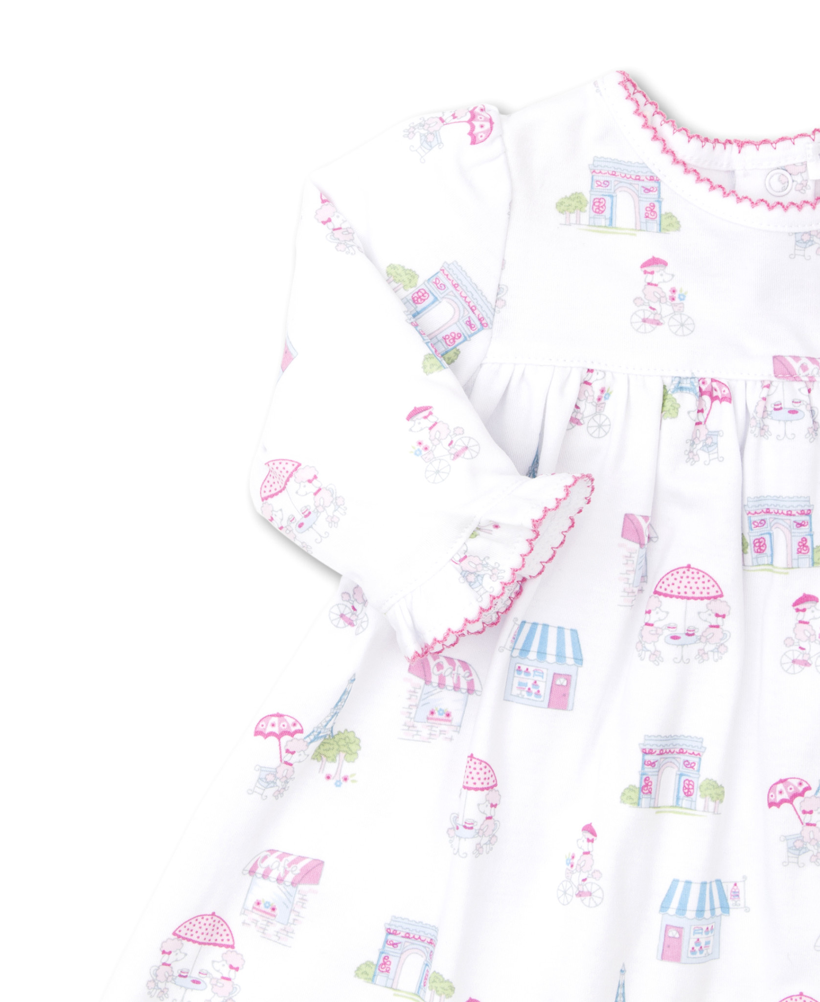 Kissy Kissy Parisian Poodles Dress Set