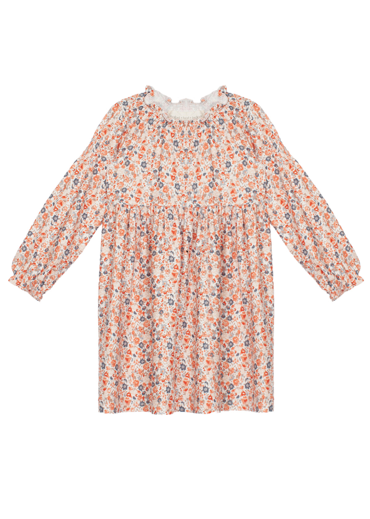 Mabel and Honey Pumpkin Pie Rayon Dress