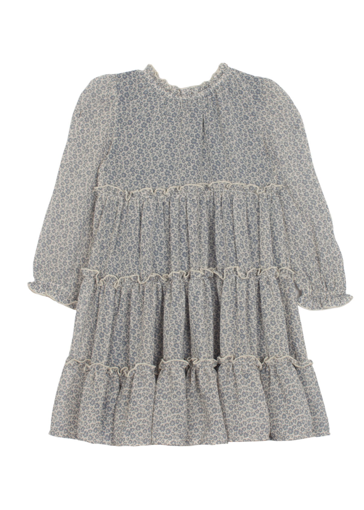 Mabel and Honey Blue Remy Woven Dress