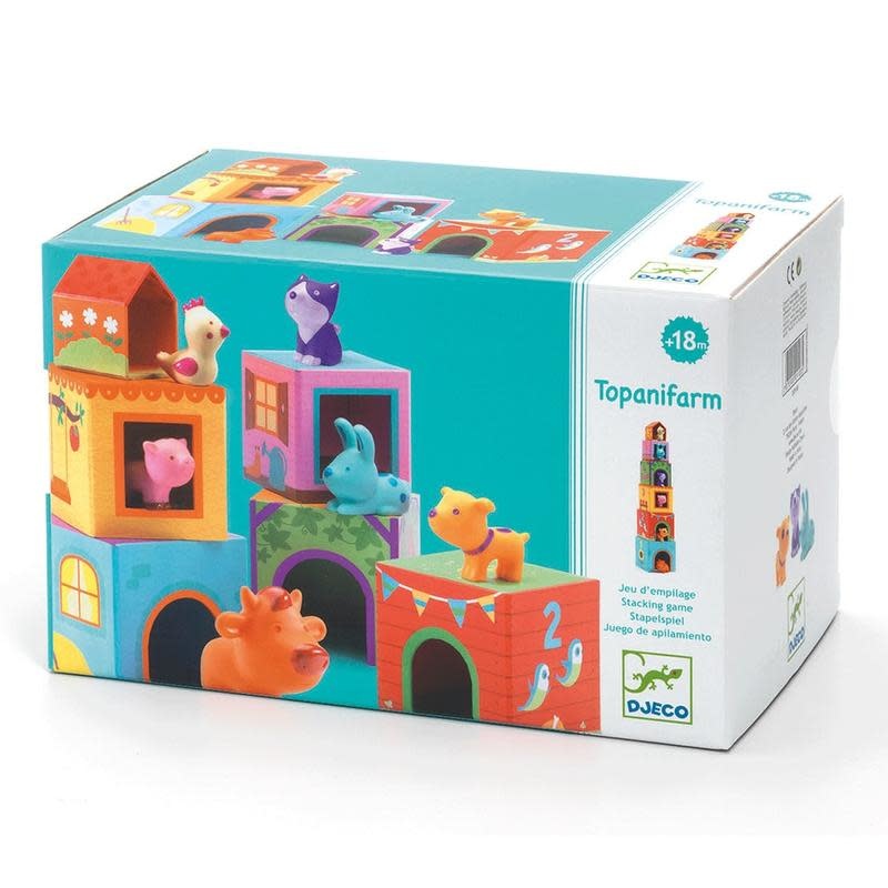 Djeco Blocks & Towers Topanifarm