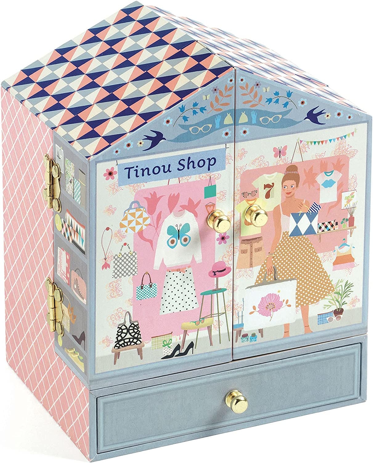 Djeco Tinou Shop Treasure Box