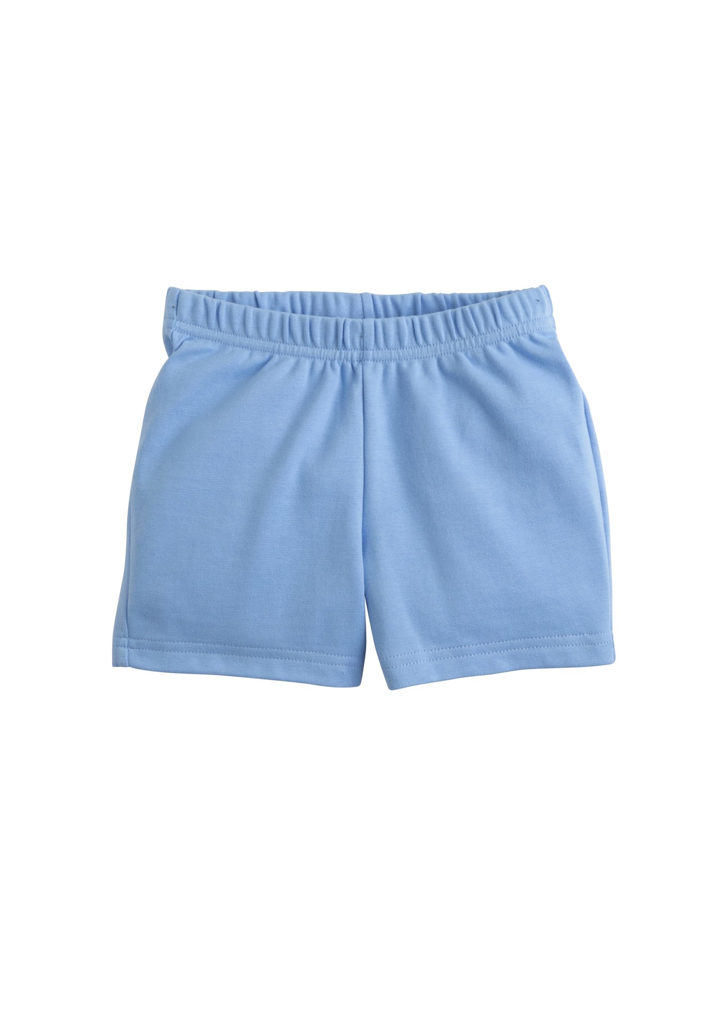 Little English Light Blue Knit Short