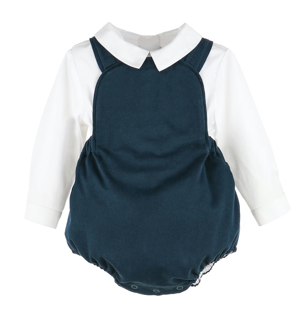 Sophie and Lucas Navy Classic Vintage Overall