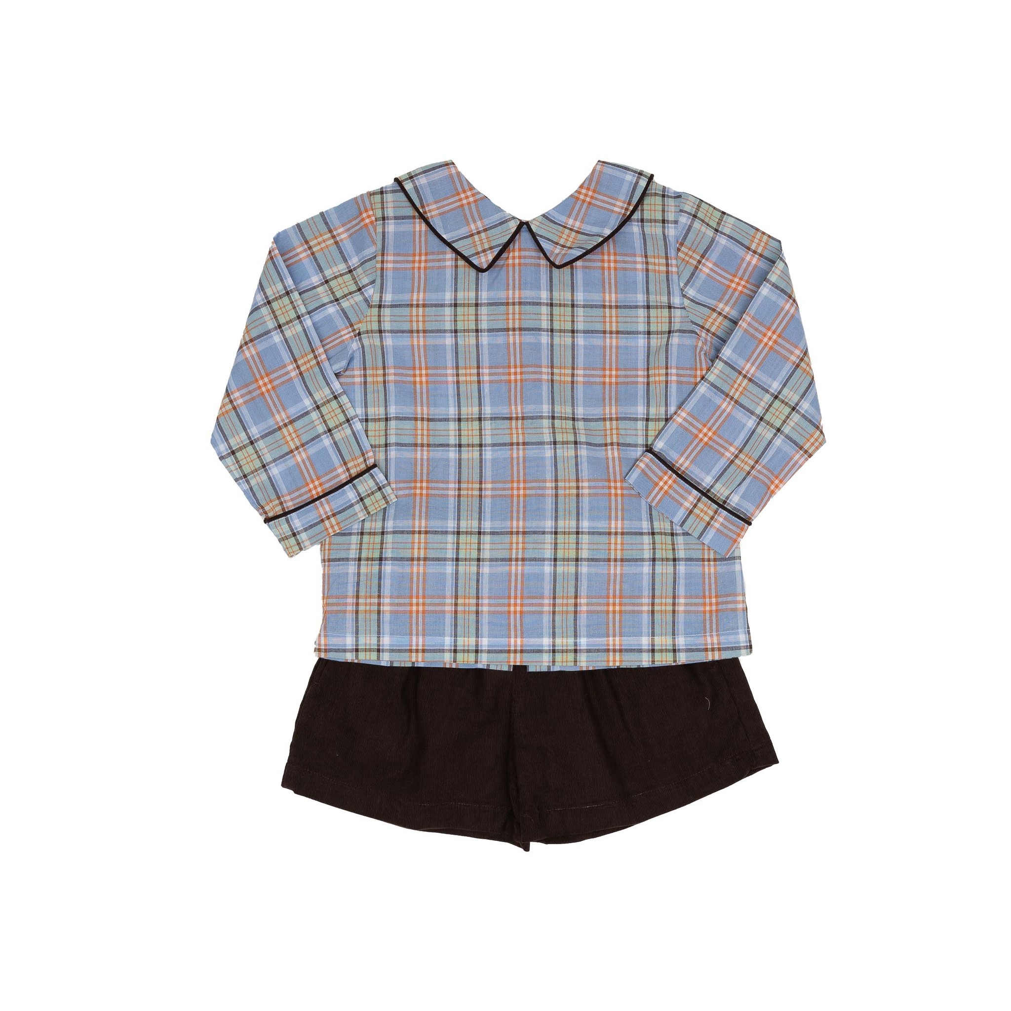 The Oaks Apparel Jep Fall Plaid Short Set