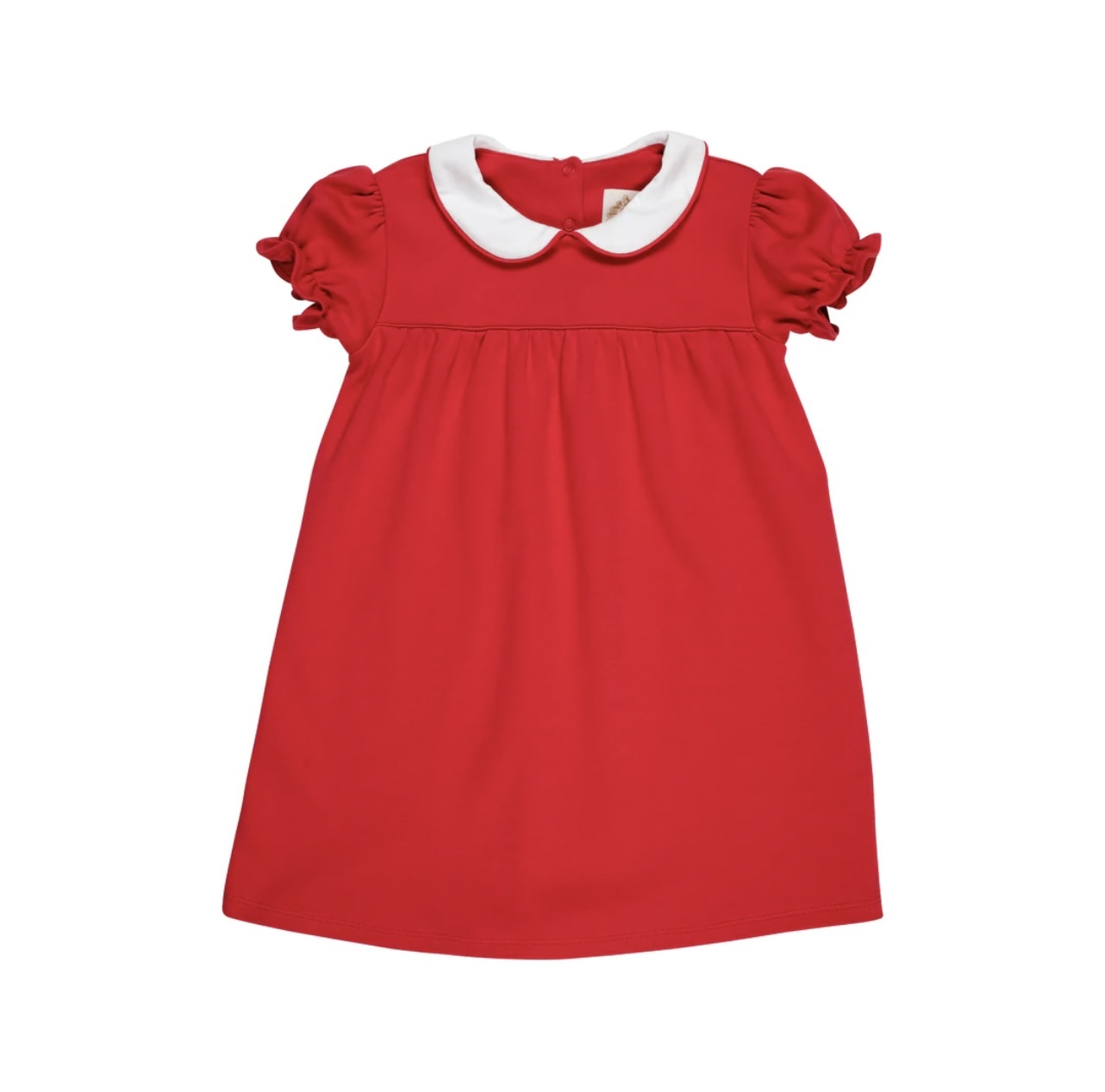 Beaufort Bonnet Red Pima Holly Day Dress