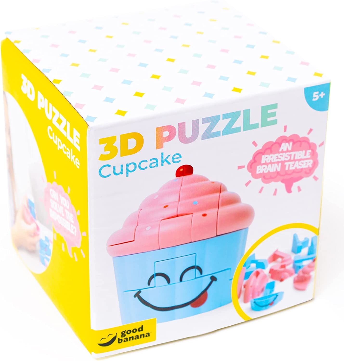 Good Banana Cupcake 3D Puzzle