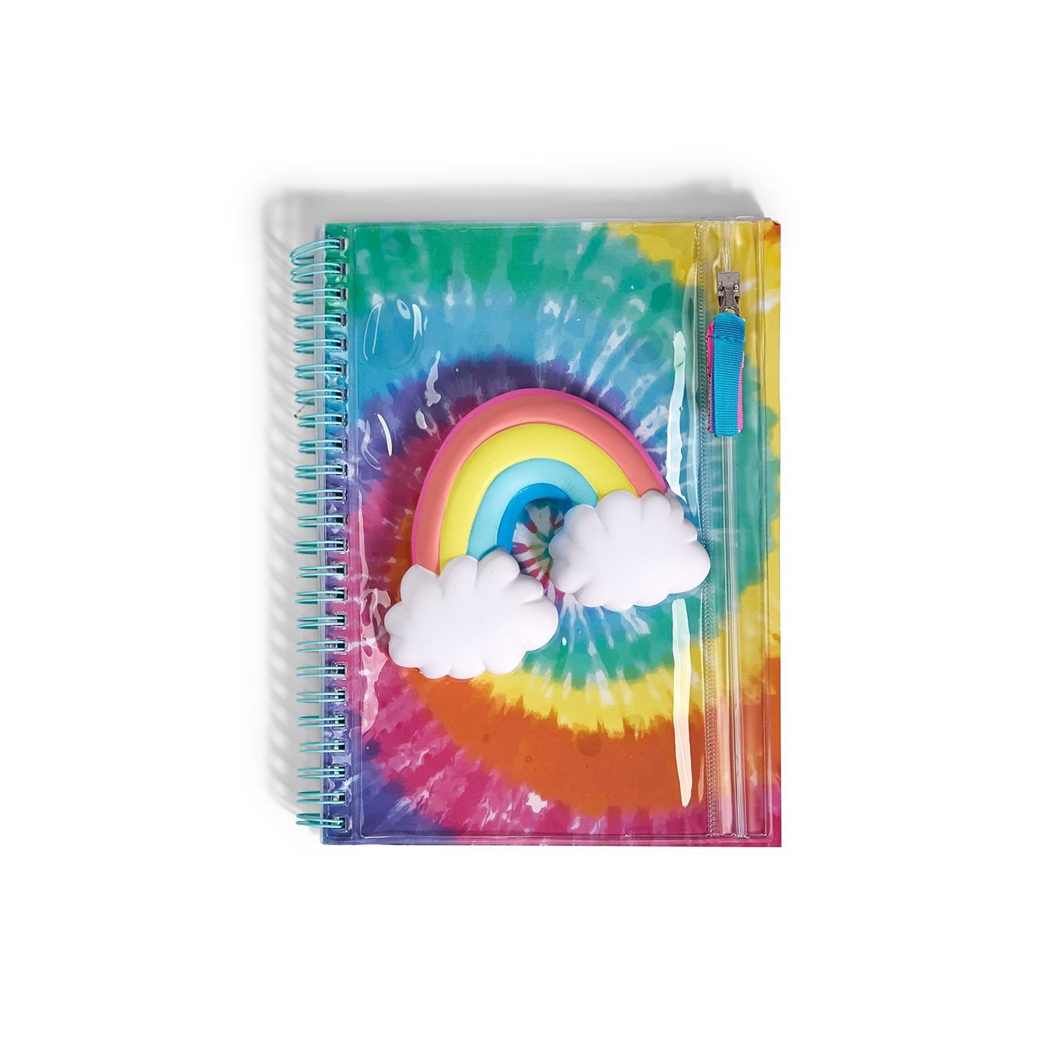cupcakes & cartwheels Rainbow Squishy Journal Notebook